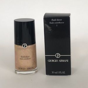 Giorgio Armani Fluid Sheer no. 2 LARGE SIZE